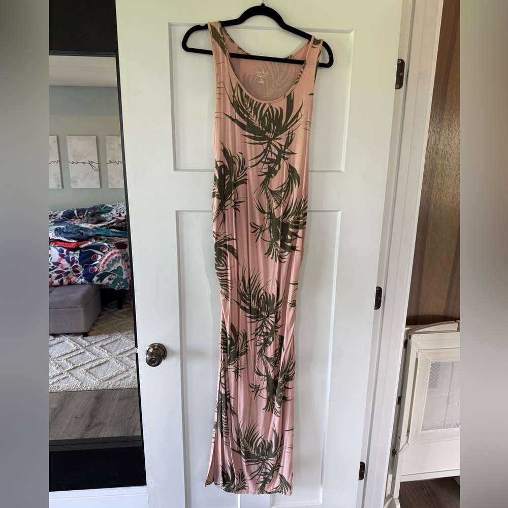 Tropical maternity dress